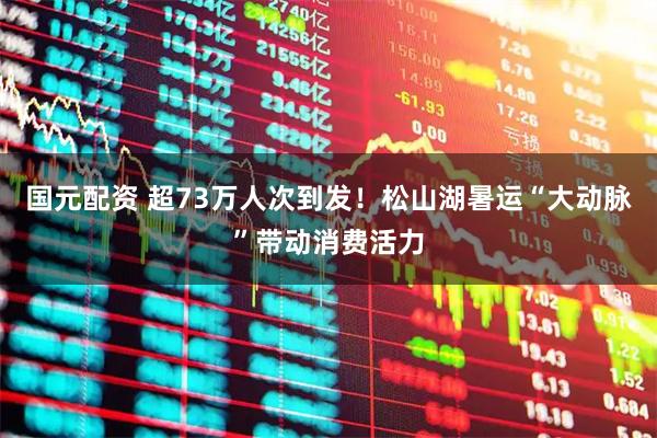国元配资 超73万人次到发！松山湖暑运“大动脉”带动消费活力