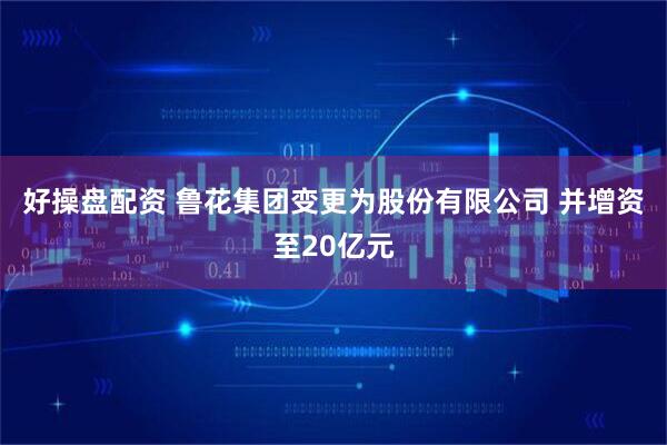 好操盘配资 鲁花集团变更为股份有限公司 并增资至20亿元